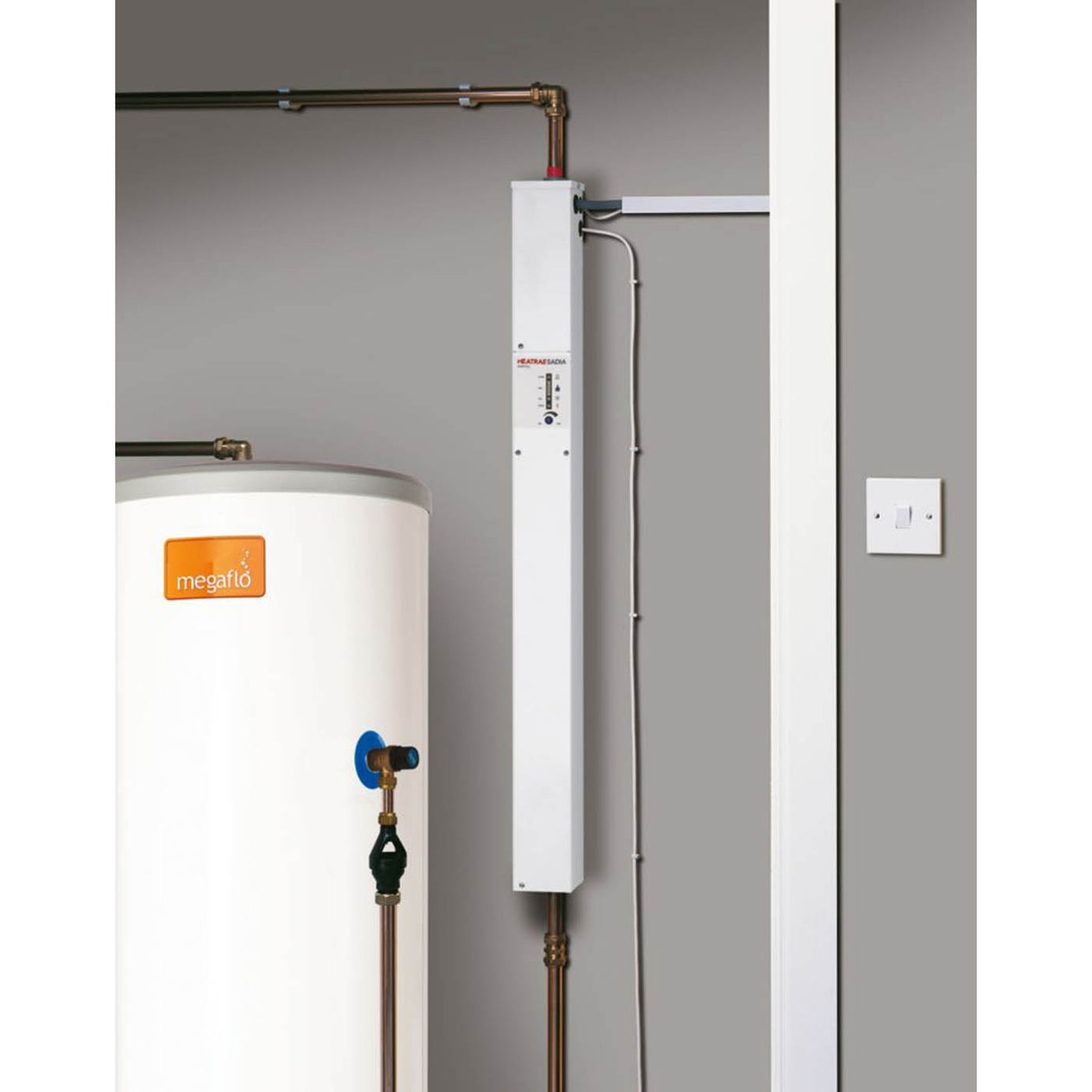 Heatrae Sadia Flow Boiler Electric Heat Only Amptec UF U901 Compact 9kW - Image 2