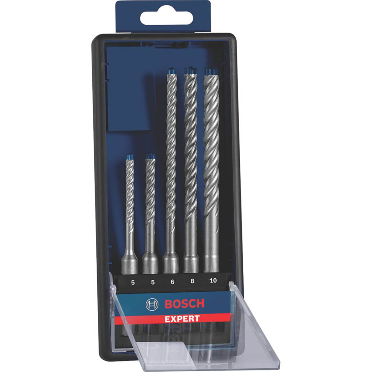 Bosch Drill Bit Expert SDS Plus Shank Masonry Concrete 4 Cutter Tip Set Of 5 - Image 2