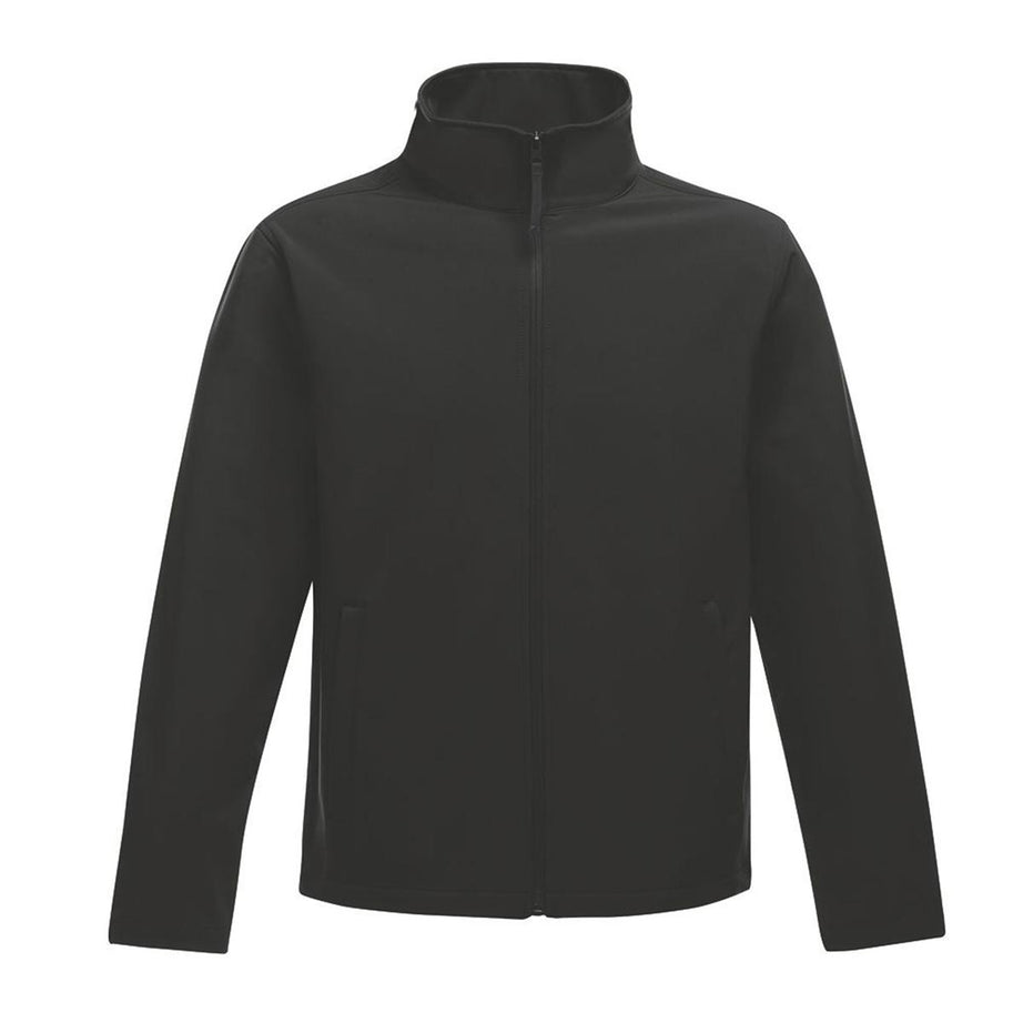 Regatta Work Softshell Jacket Mens Black Lightweight Soft Medium 39.5" Chest - Image 1
