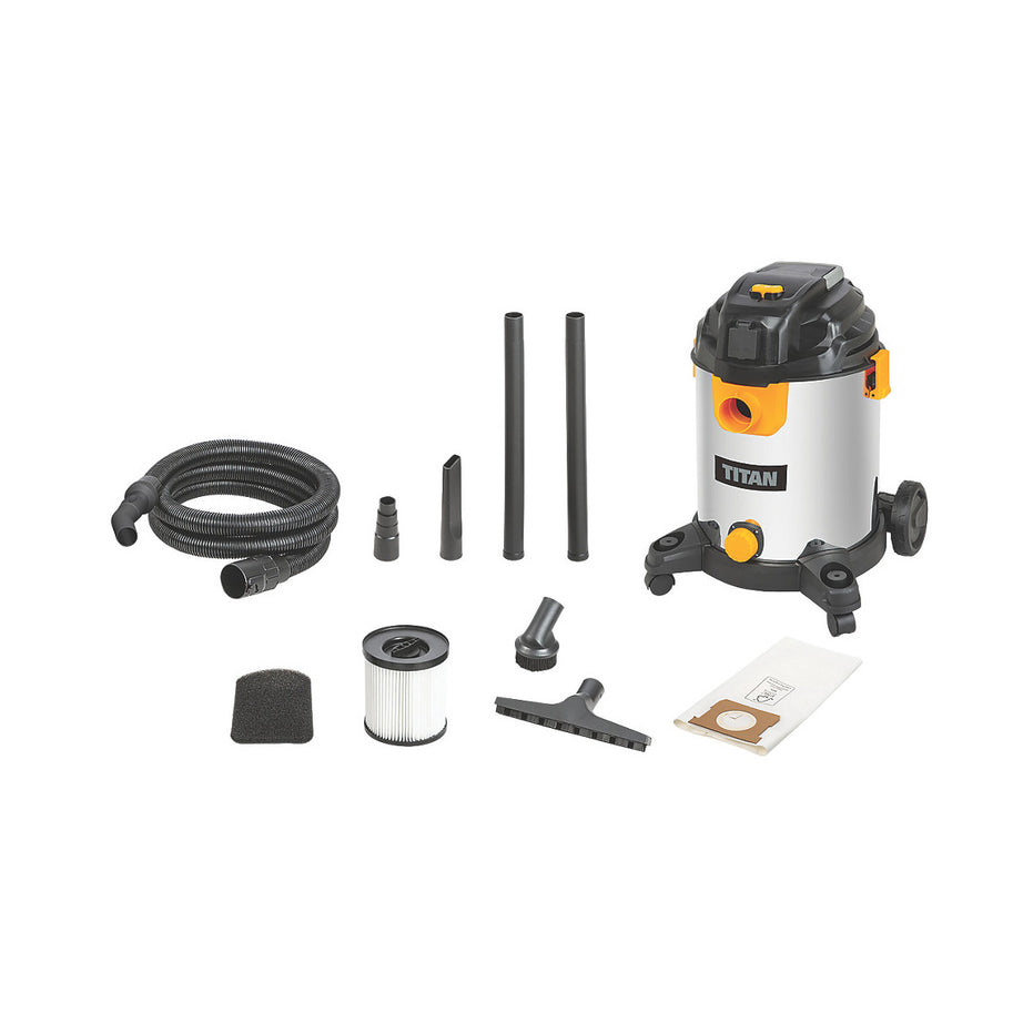 Titan Vacuum Cleaner Electric Wet And Dry Blower Function Plug 1400W 240V 25L - Image 3