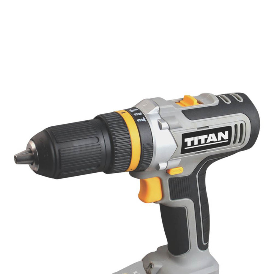 Titan Combi Drill Cordless 18V Li-Ion TTI884COM Soft Grip Compact Body Only - Image 6