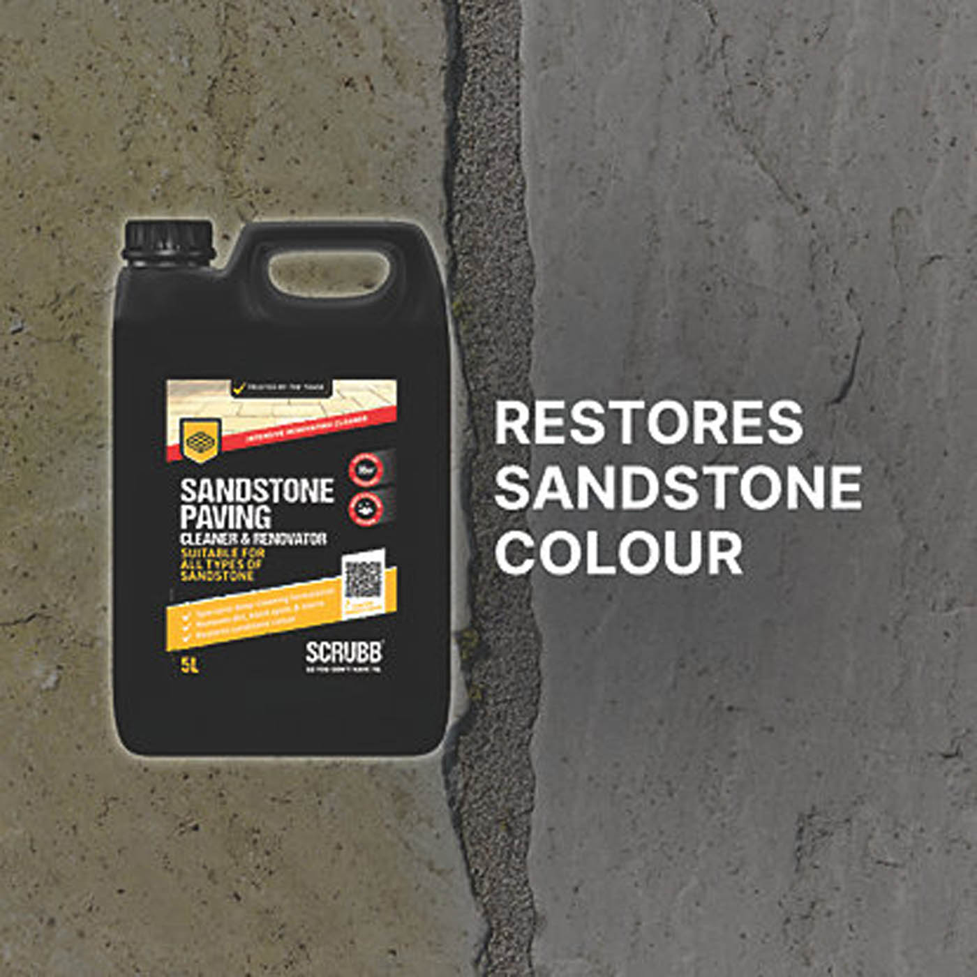 Scrubb   Sandstone Paving Cleaner 5Ltr - Image 4