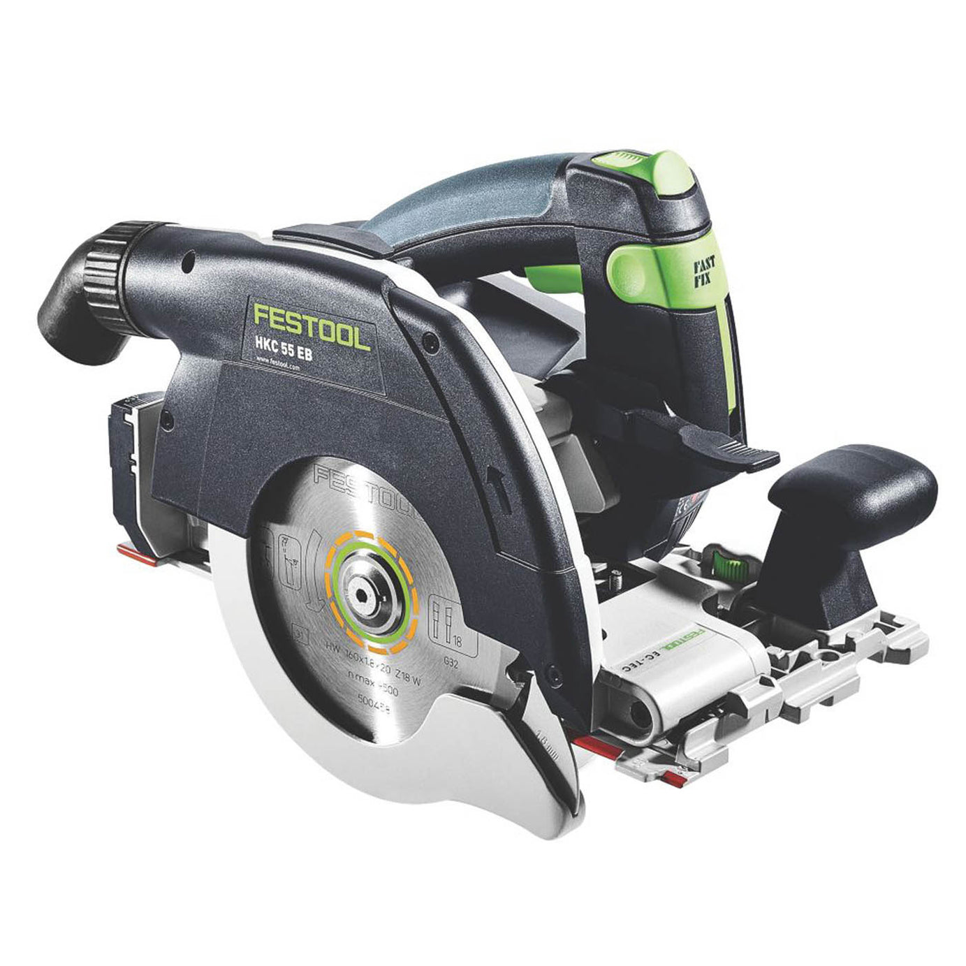 Festool Circular Saw Cordless HKC 55 EB-Basic 160mm 18V Li-Ion Body Only - Image 2