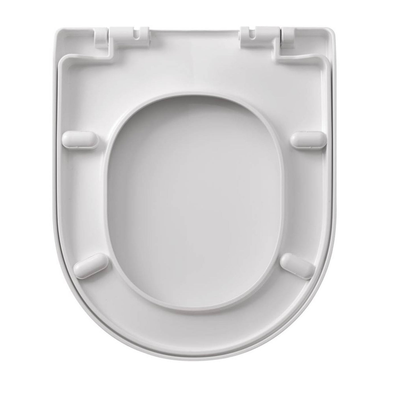 Walker Toilet Seat Soft-Close with Quick-Release Polypropylene White - Image 5