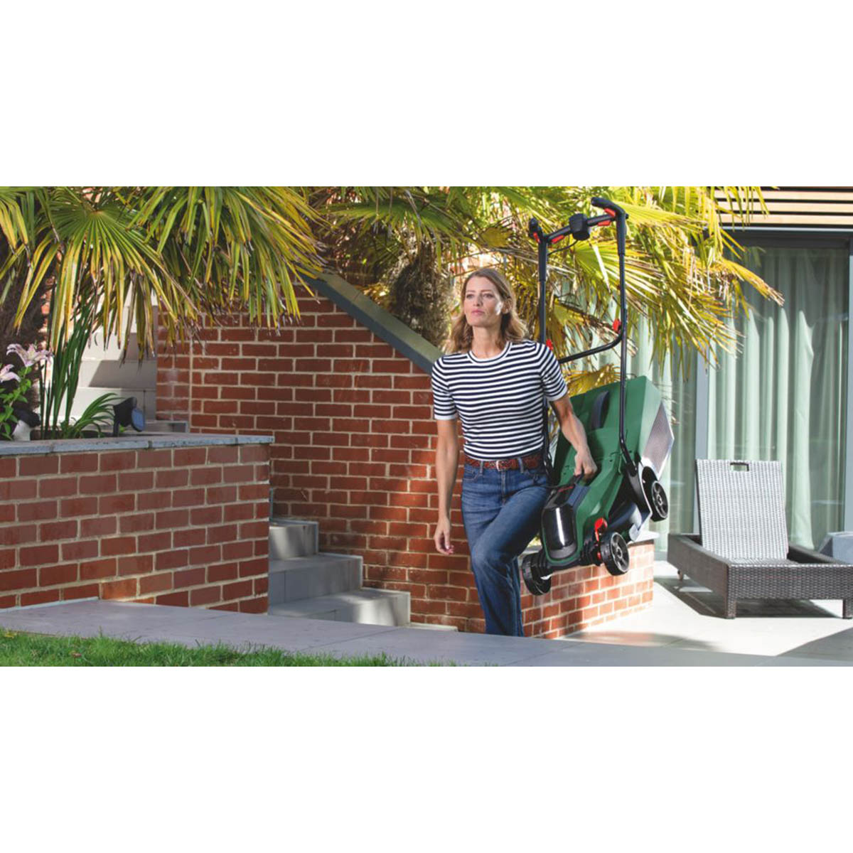 Bosch Lawn Mower Cordless 18V 4.0Ah Li-Ion CityMower 32cm Rotary Grass Cutter - Image 5