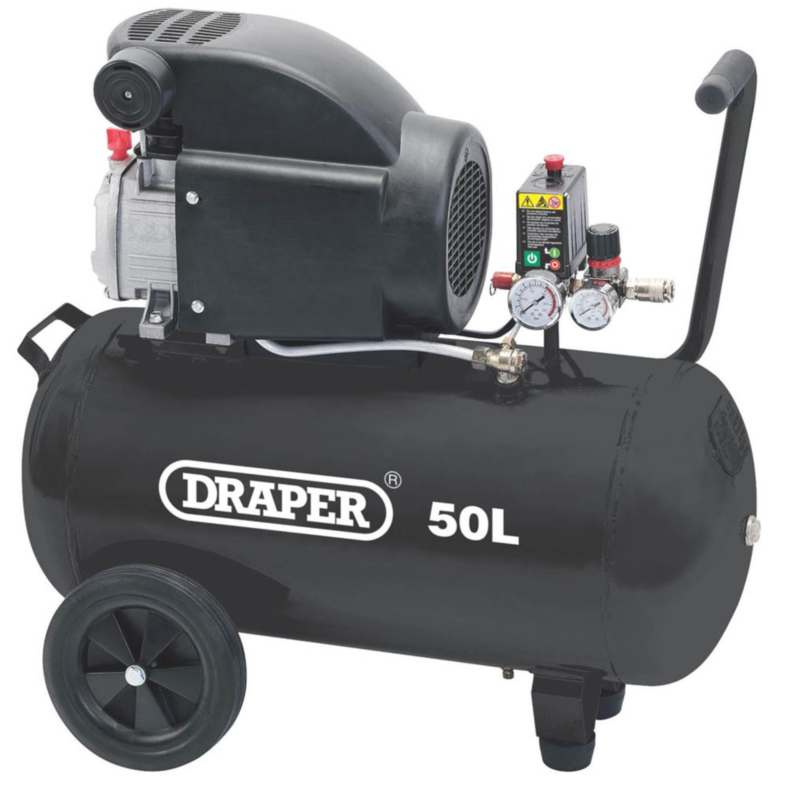 Draper 24981 50Ltr Brushless Electric Direct Drive Air Compressor 230V - Image 6