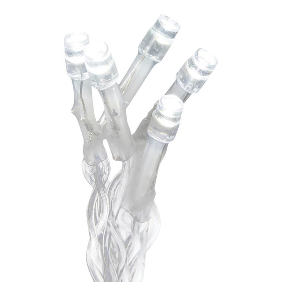 Christmas String Lights 720 LED Icicle Ice White Timer Indoor Outdoor 17.8m - Image 3