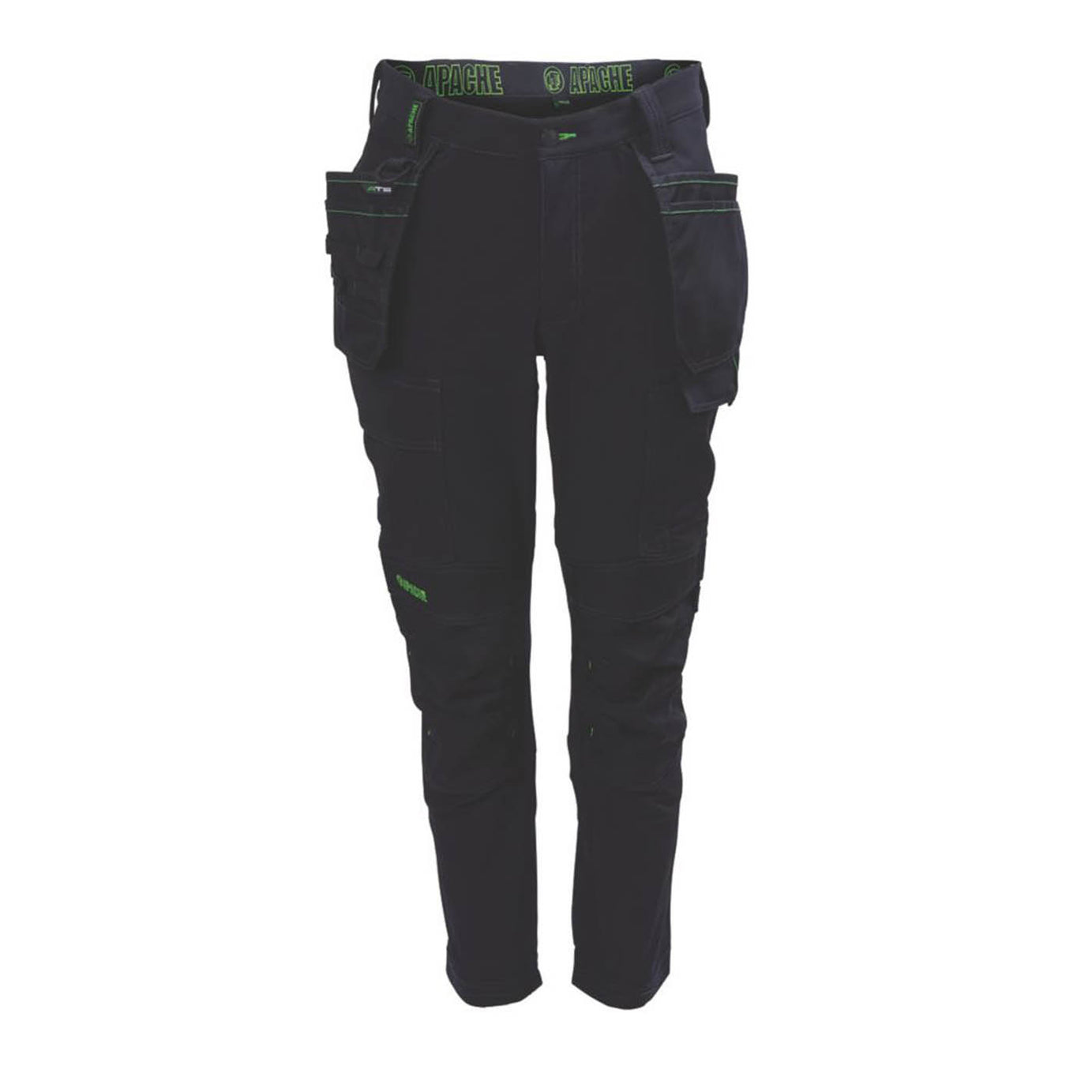 Apache Stretch Work Trouser Calgary Black 34" W 33" L - Image 2
