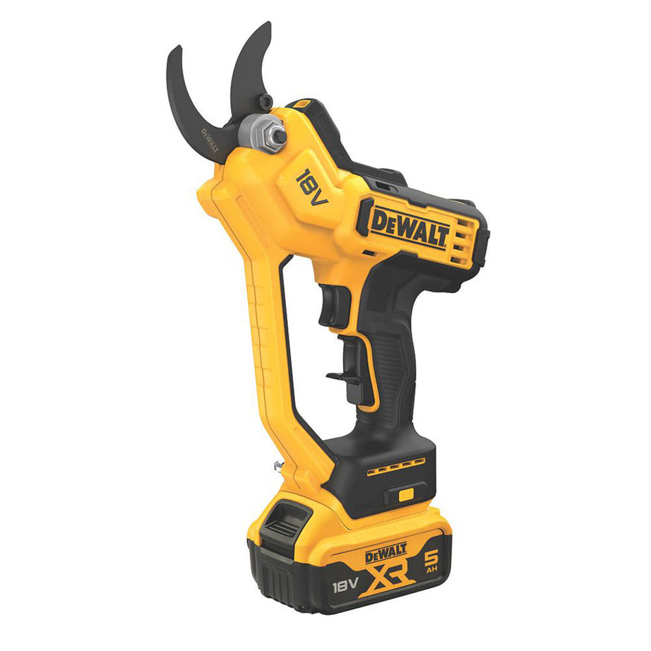 DeWalt Powered Pruner Cordless DCMPP568P1GB Soft-Grip Li-Ion 5Ah Bush Cutter 18V - Image 6