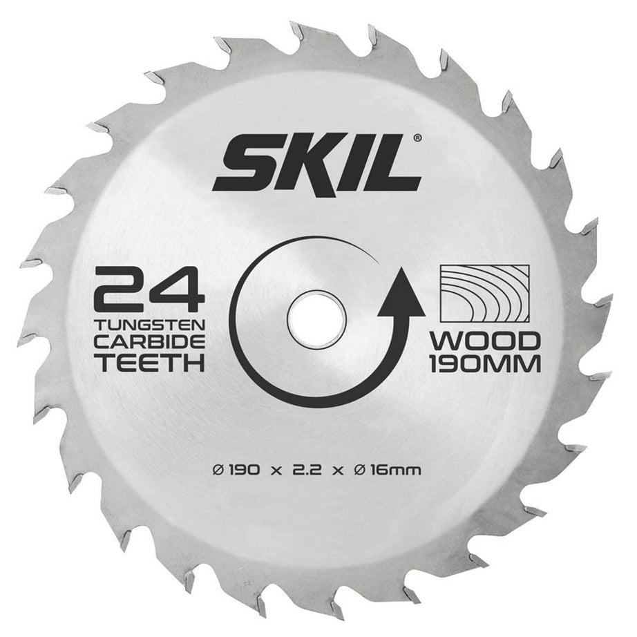 Skil Circular Saw Electric 190mm SW1U5830GA Heavy Duty Ergonomic Soft Grip 1400W - Image 3