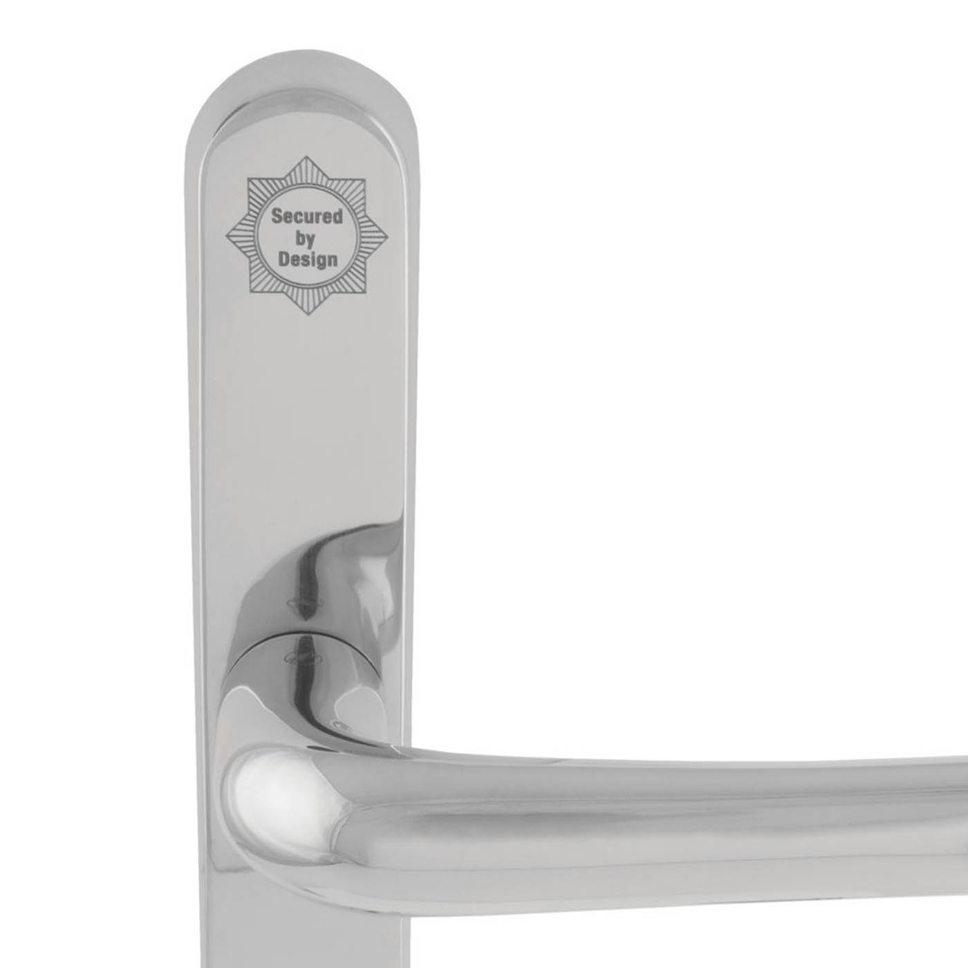 Smith & Locke  Door Handles Pair Polished Chrome - Image 5