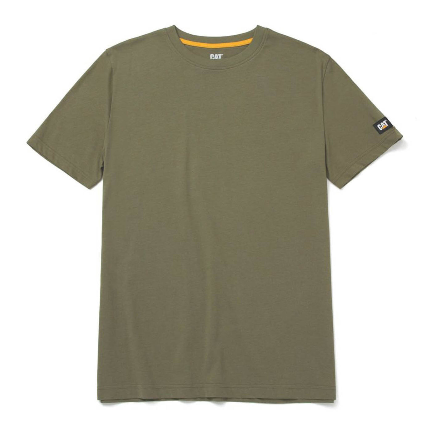 CAT Essentials Short Sleeve Tee Shirts Green Large 41" Chest - Image 2