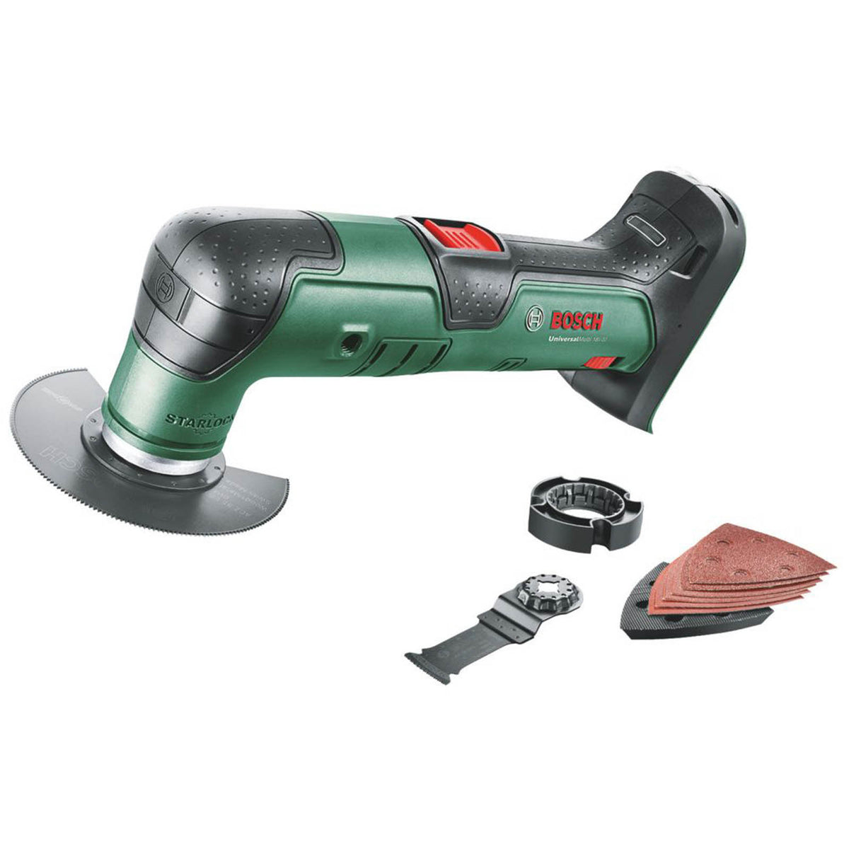 Bosch Multi Tool Cordless 18V Li-Ion UniversalMulti 18V-32 Soft Grip Body Only - Image 1