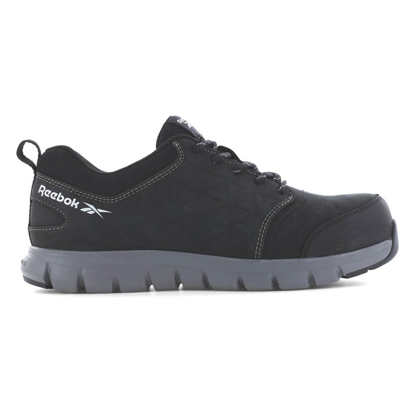 Reebok Safety Trainers Unisex Wide Fit Black Work Boots Aluminium Toe Size 6 - Image 2