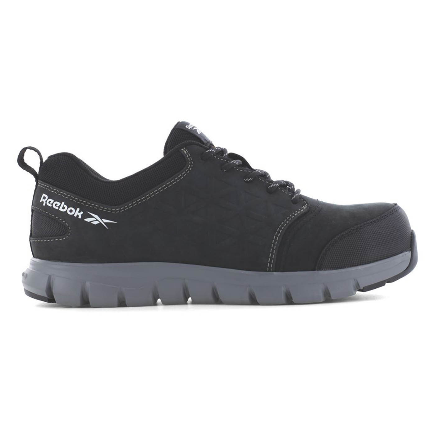 Reebok Safety Trainers Unisex Wide Fit Black Work Boots Aluminium Toe Size 6 - Image 2