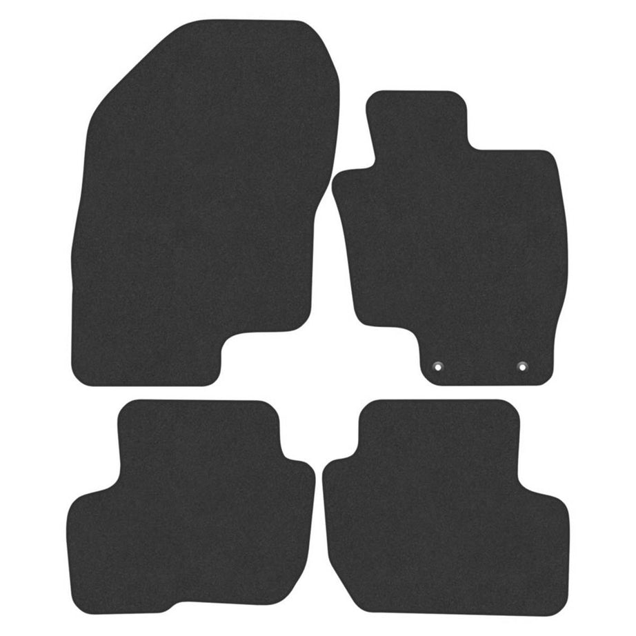 Car Floor Mats Carpet Rubber Mitsubishi Outlander PHEV 2014 - 2021 4 Piece Set - Image 1