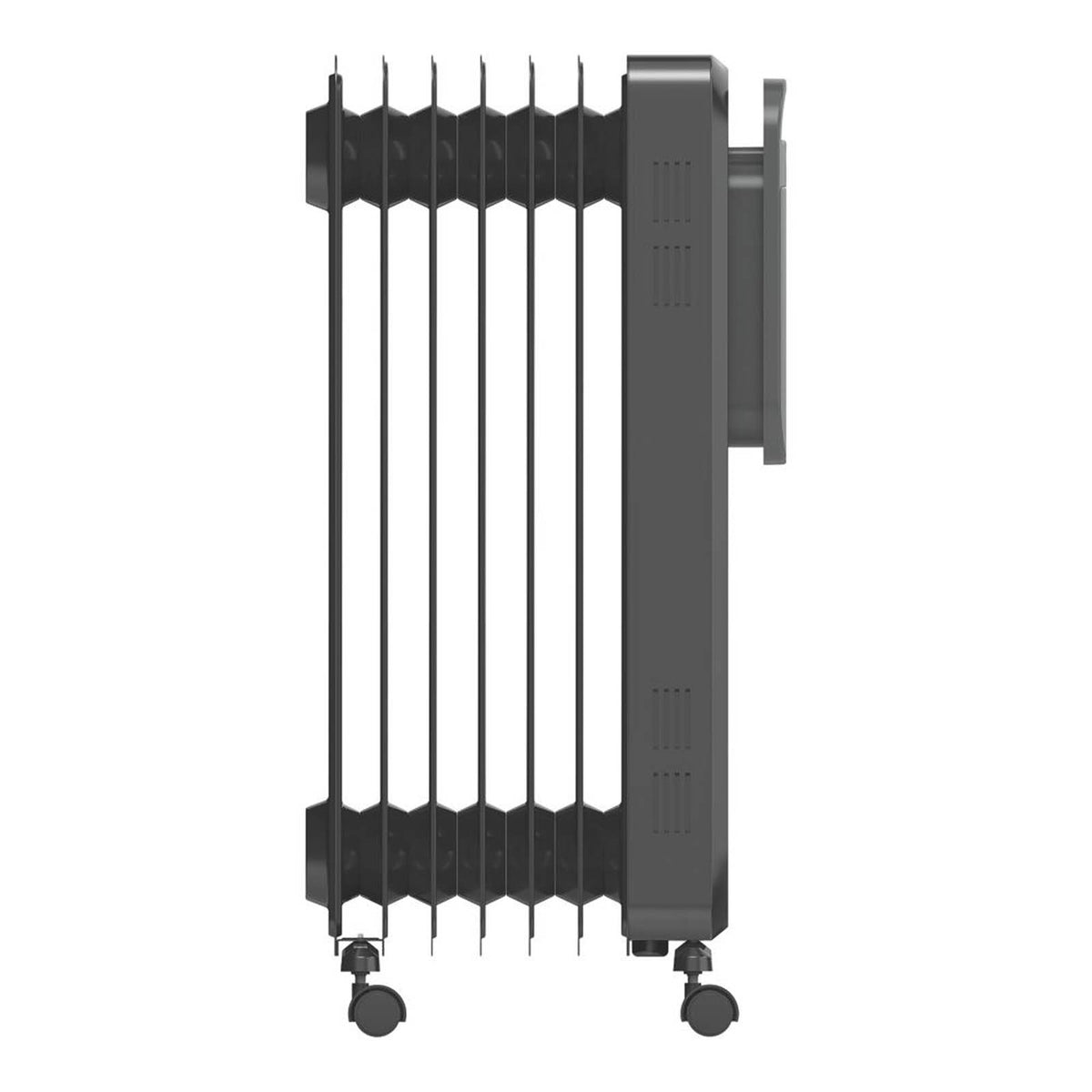 Blyss  1500W Electric Portable Oil-filled Radiator Black - Image 4