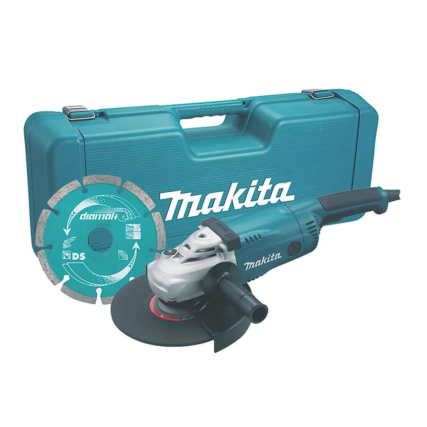 Makita Angle Grinder Electric 110V GA9020/1 230mm Powerful Compact 2000W - Image 2