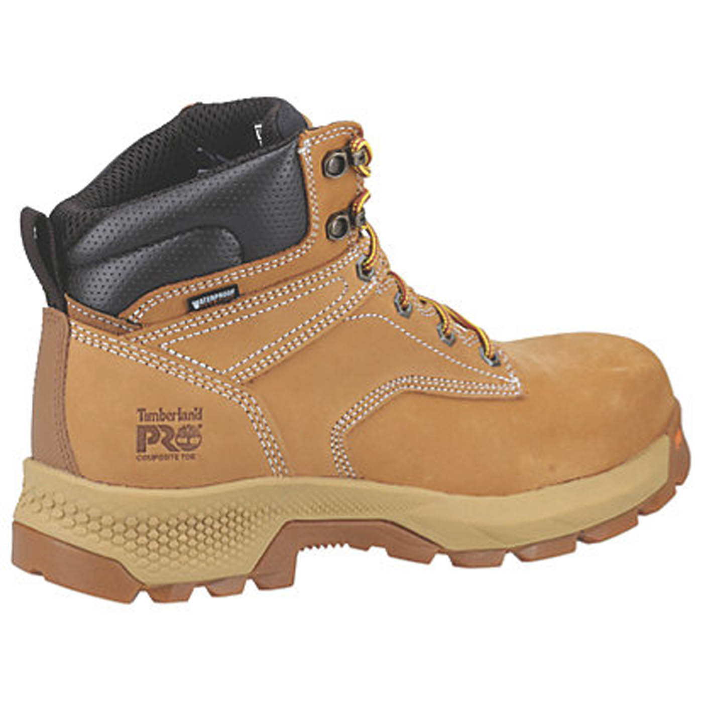 Timberland Safety Boots Mens Standard Fit Brown Waterproof Composite Toe Size 9 - Image 3
