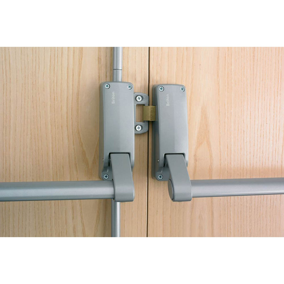 Briton  Supplied Non-Handed Double Door Panic Bolt & Latch - Image 2