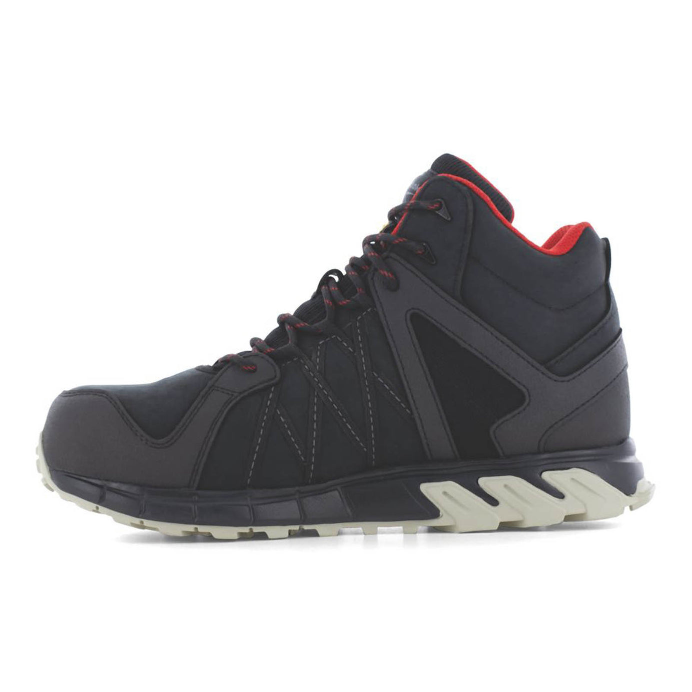 Reebok Safety Boots Mens Standard Fit Black Work Shoes Aluminium Size 10 - Image 5