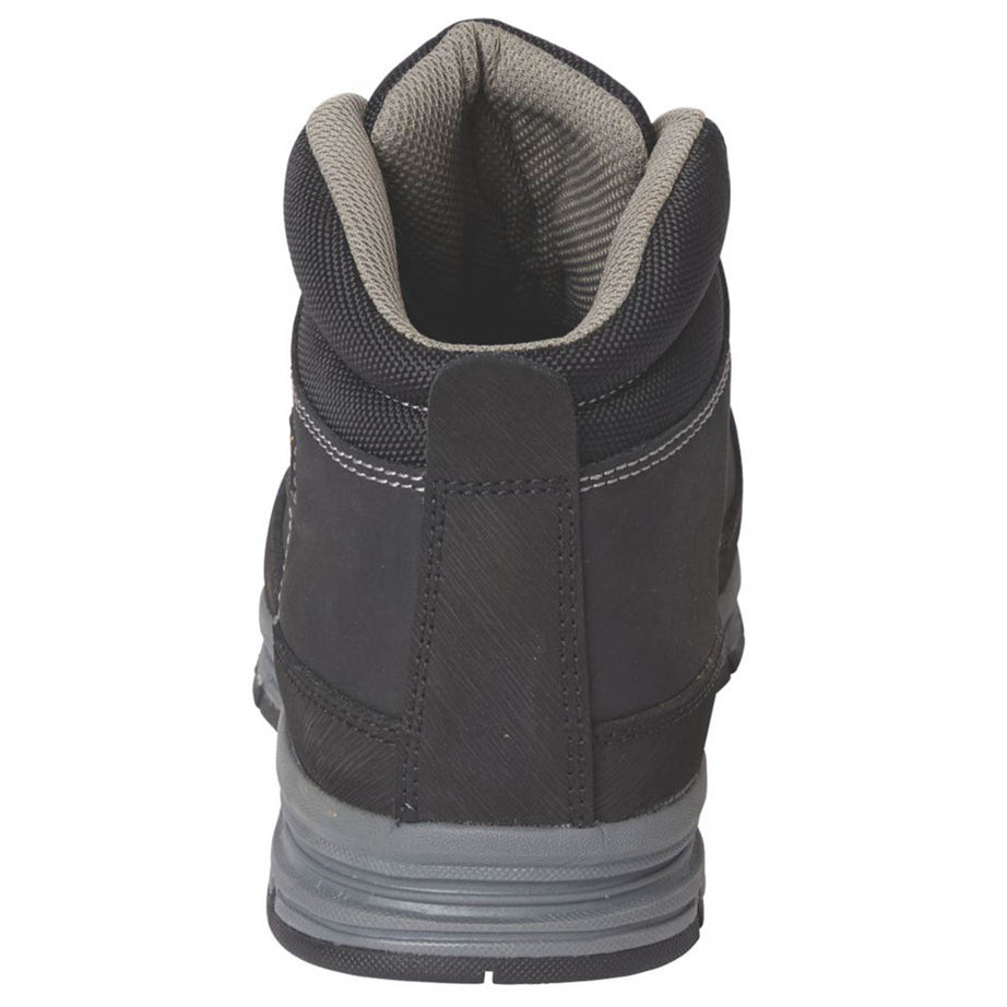 Site Safety Boots Unisex Standard Fit Black Leather Work Shoes Steel Toe Size 10 - Image 4