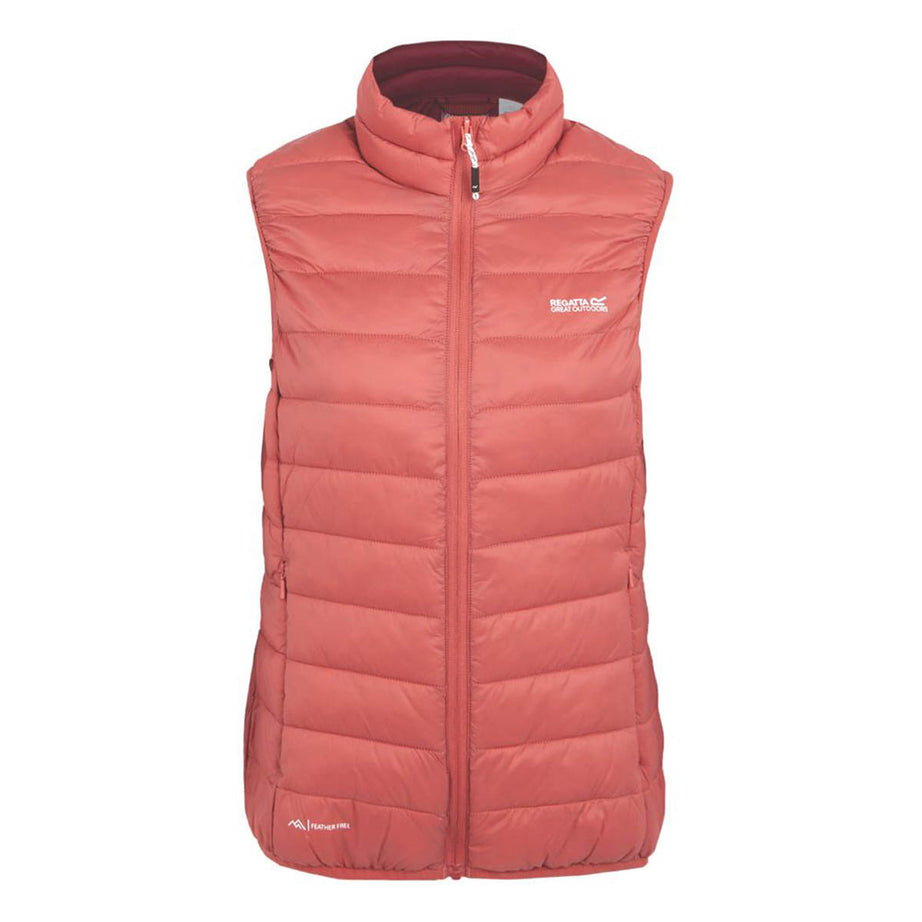 Regatta Bodywarmer Womens Red Gilet Vest Jacket Full Zip Lightweight Size 12 - Image 1