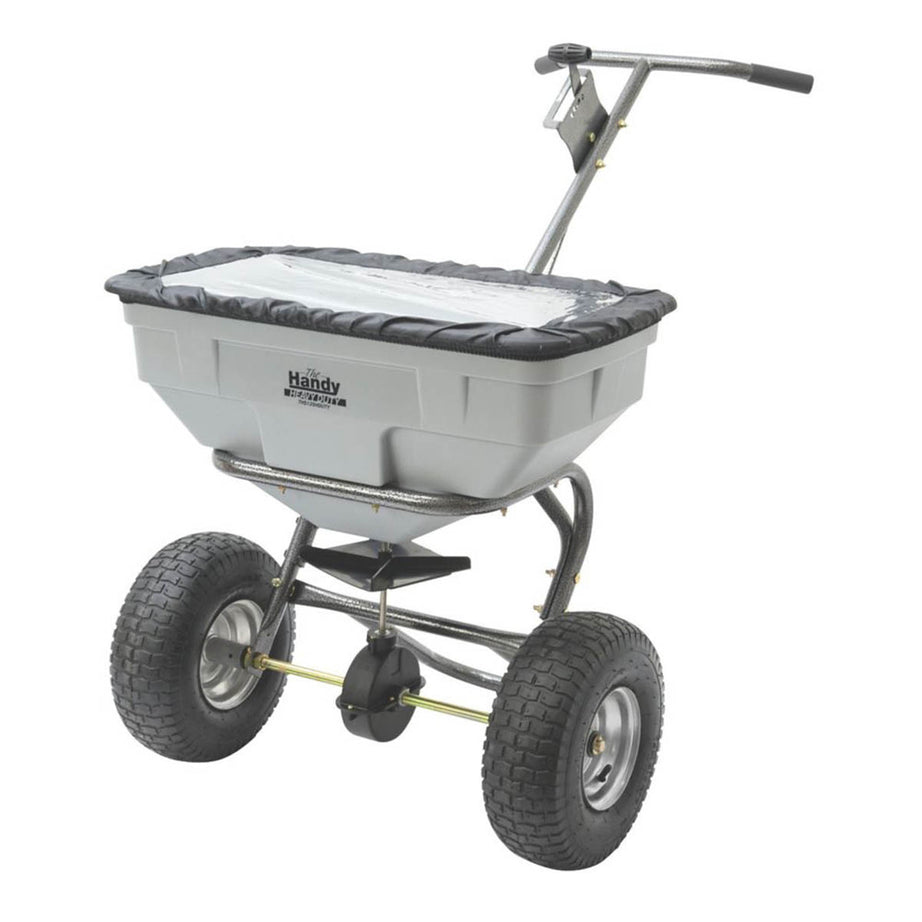 The Handy Garden Spreader Easy Build Wheeled Heavy Duty Manual Adjustable 57kg - Image 6