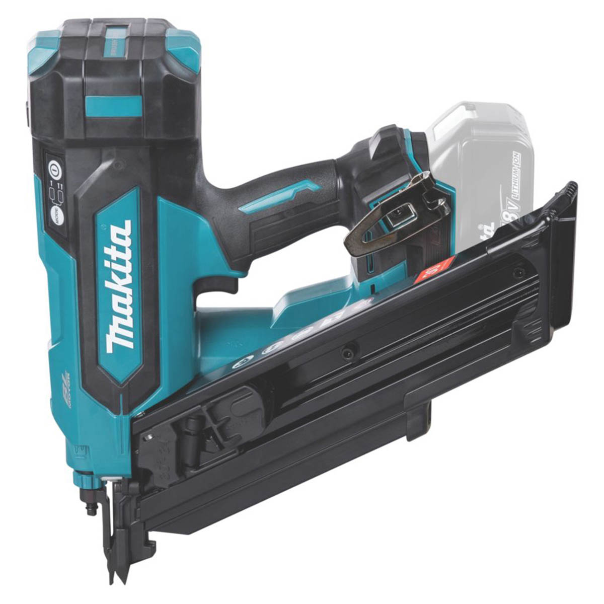 Makita Nail Gun Cordless 18V Li-Ion DBN900 58mm First Fix Brushless Body Only - Image 1