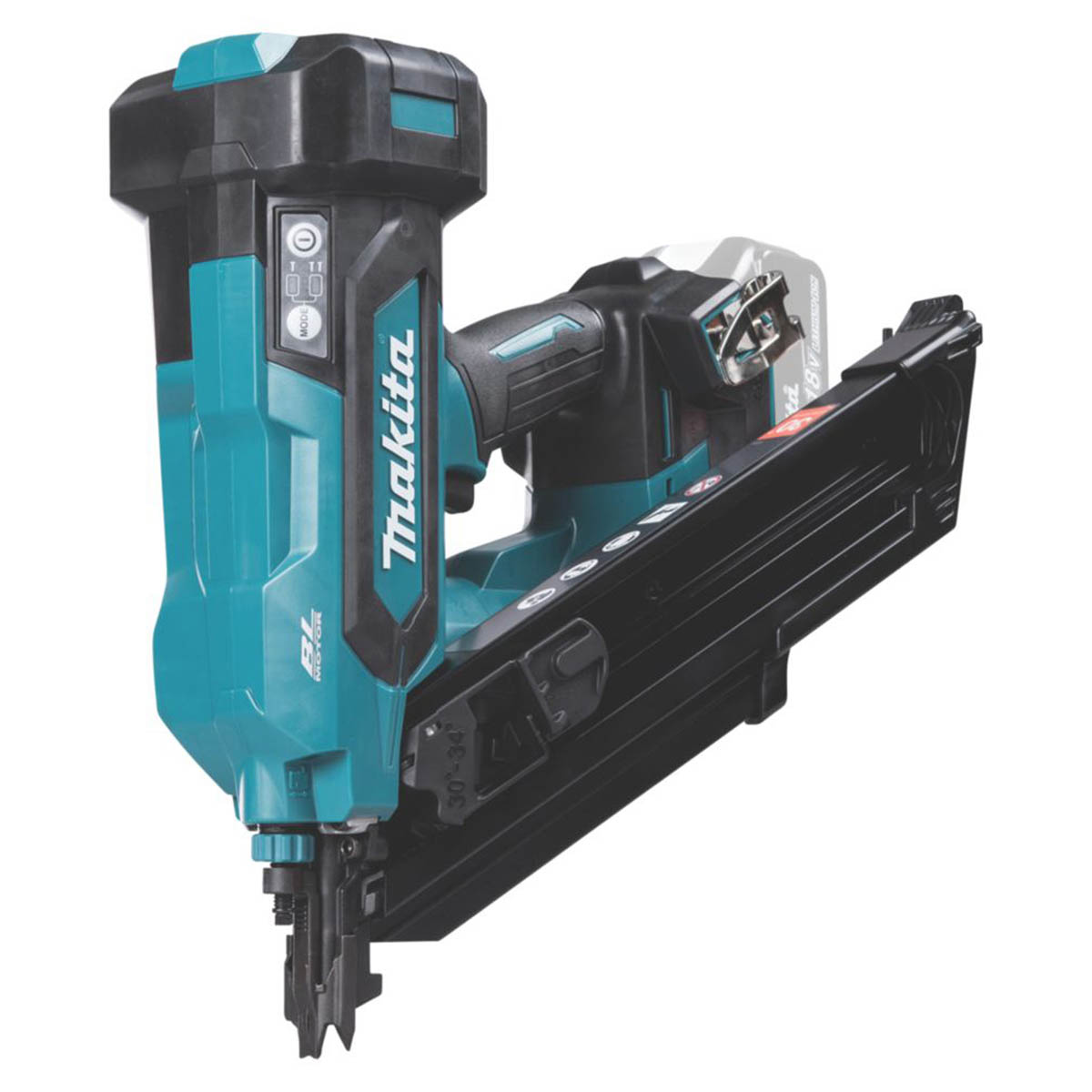 Makita Nail Gun Cordless 18V Li-Ion DBN900 58mm First Fix Brushless Body Only - Image 4
