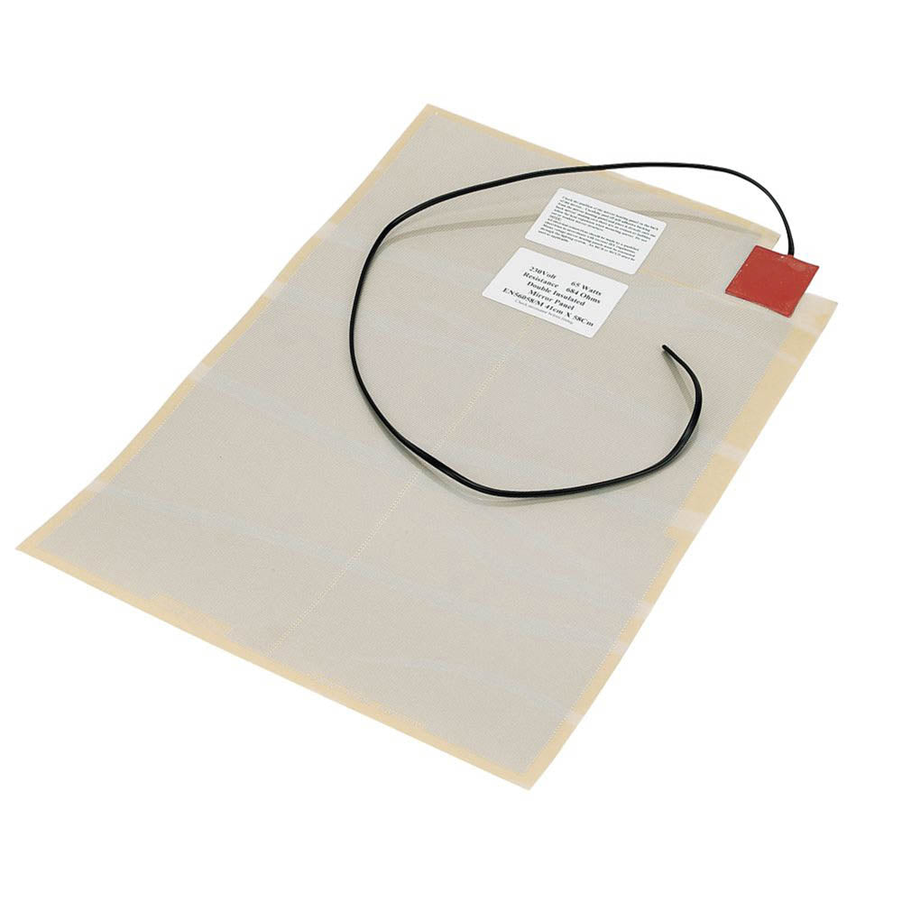 Klima Bathroom Mirror Panel Heated Electric Self Adhesive 65W 410x580mm - Image 1