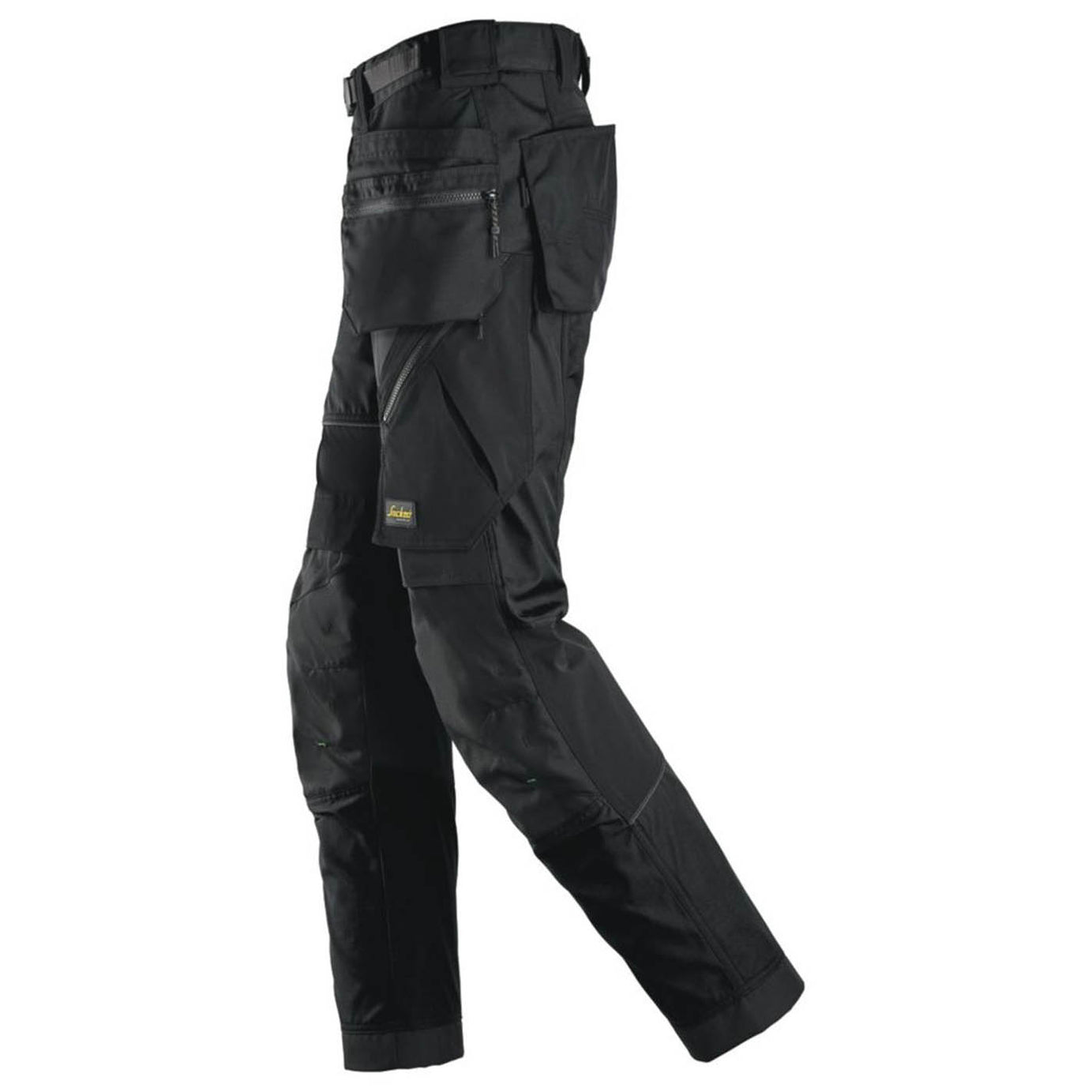 Snickers Work Trousers Mens Regular Fit Black Stretch Multi Pockets 31W 30L - Image 6