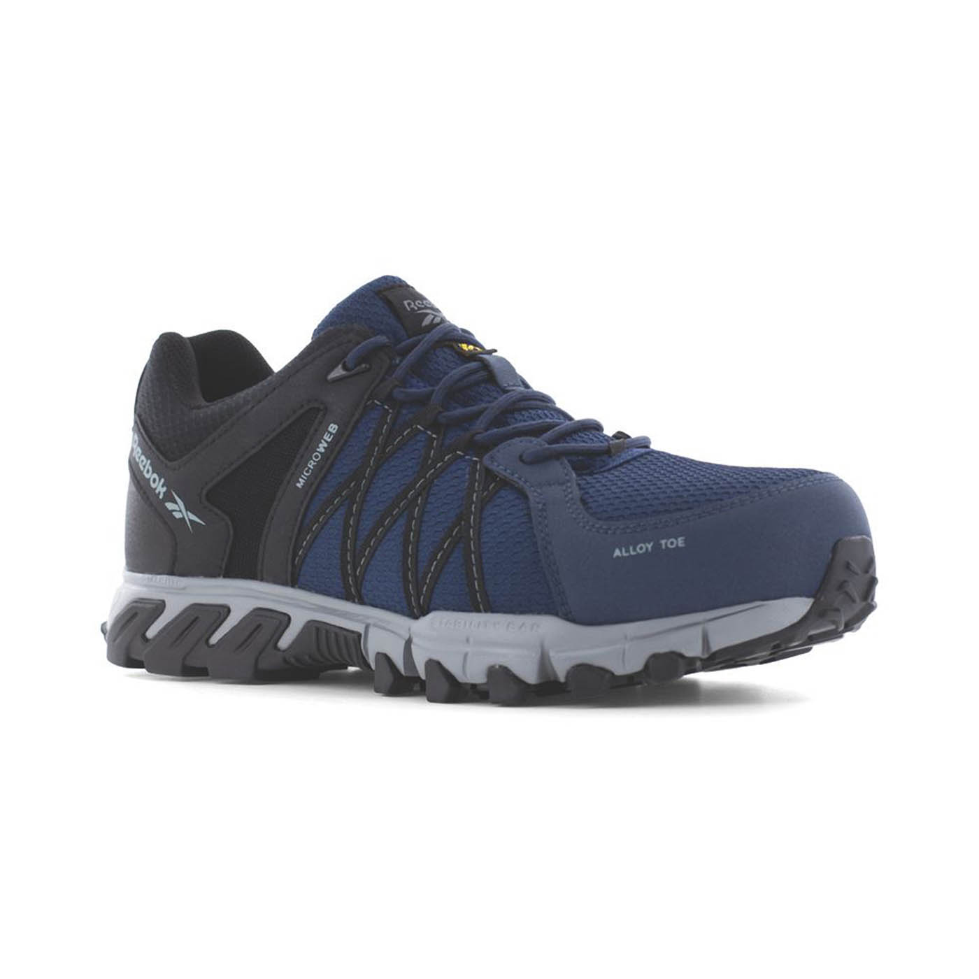 Reebok Safety Trainers Unisex Wide Fit Navy Blue Work Boots Alloy Toe Size 7 - Image 1