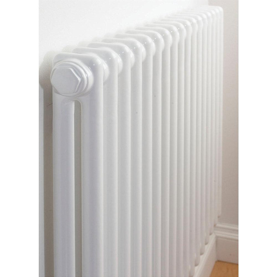 Acova 2 Column Radiator White Horizontal Steel Traditional (H)60x(W)81.2cm - Image 3