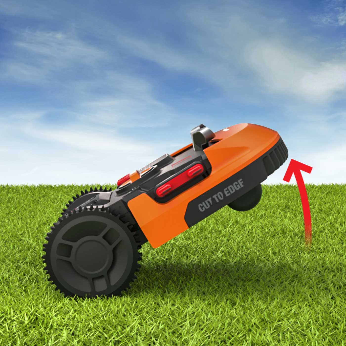 Worx Robotic Lawnmower Mulching L2000 Garden 2000m² Grass Cutter Mulching 20V - Image 5