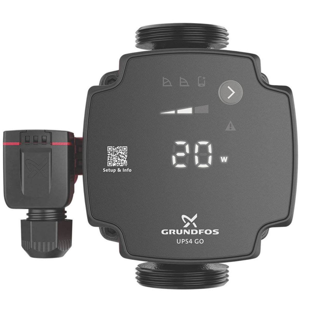 Grundfos UPS4 GO 25-65 130 Domestic Heating Circulator Pump 220-240V - Image 2