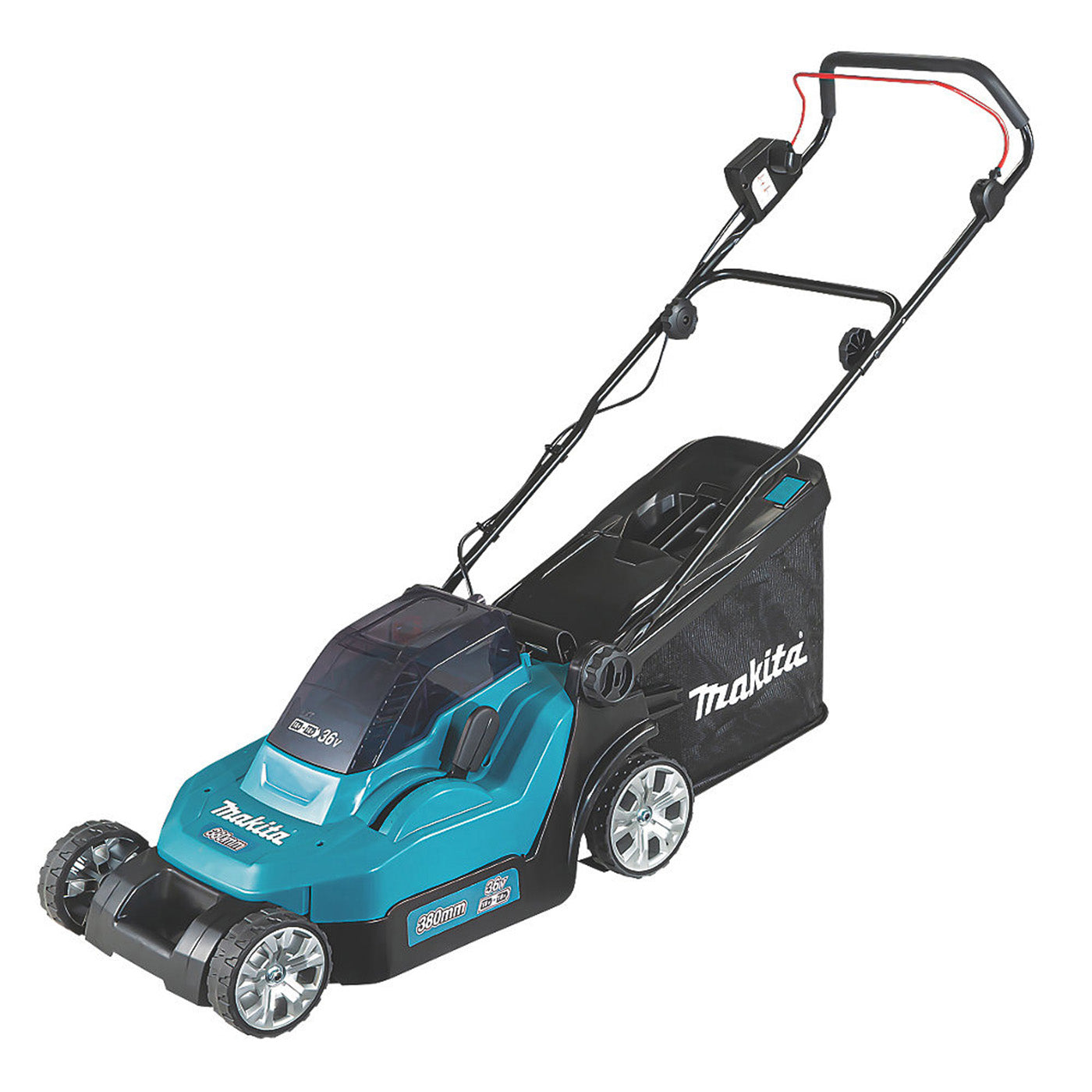 Makita Cordless 38cm Lawn Mower DLM382Z 36V Li-Ion LXT Bare Unit - Image 1