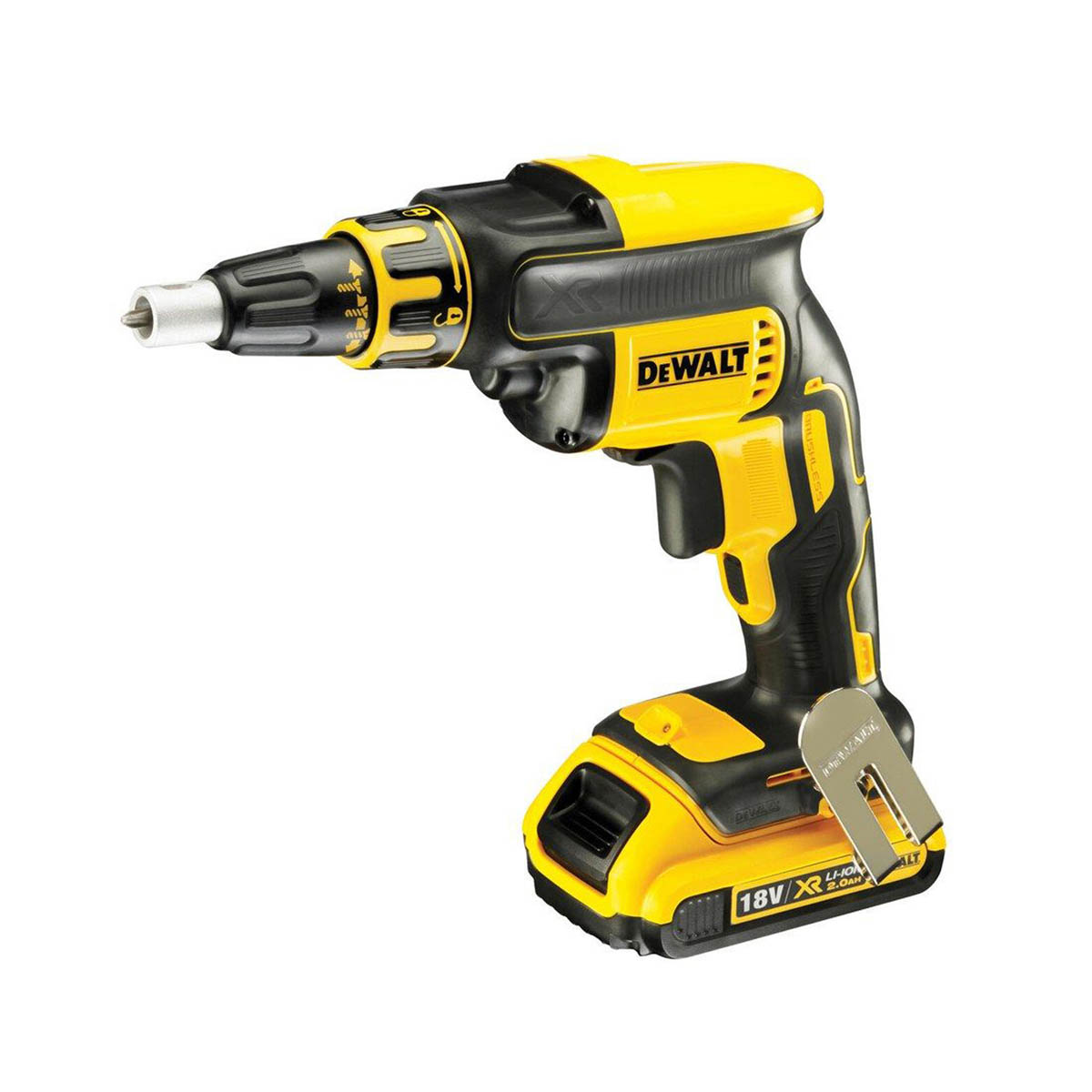 DeWalt Drywall Screwdriver Cordless 18V 2x2.0Ah DCF620D2K-GB Collated Brushless - Image 2