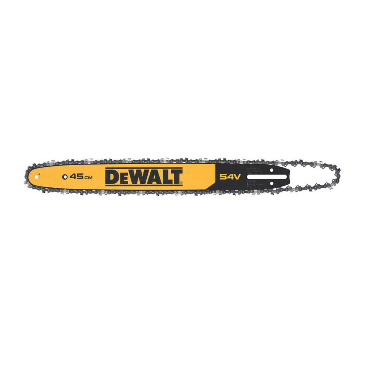 DEWALT Chainsaw Bar DT20687-QZ 45cm Replacement For DCMCS574 54V FlexVolt - Image 4