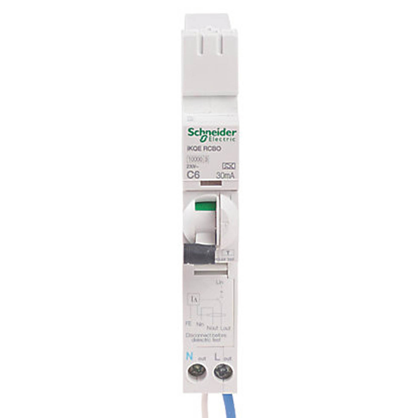 Schneider Electric iKQ 6A 30mA SP & N Type C 3-Phase RCBOs - Image 2