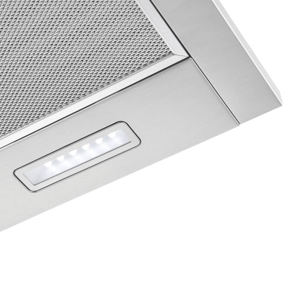 Chimney Hood Kitchen Extractor Fan Stainless Steel Push Button 3 Speed 900mm - Image 2