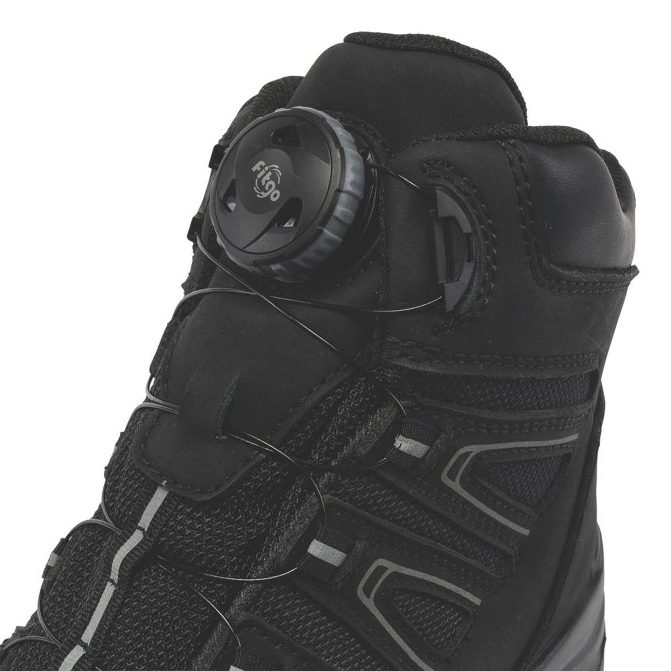 Apache Safety Boots Mens Wide Fit Black Waterproof Shoes Composite Toe Size 9 - Image 3