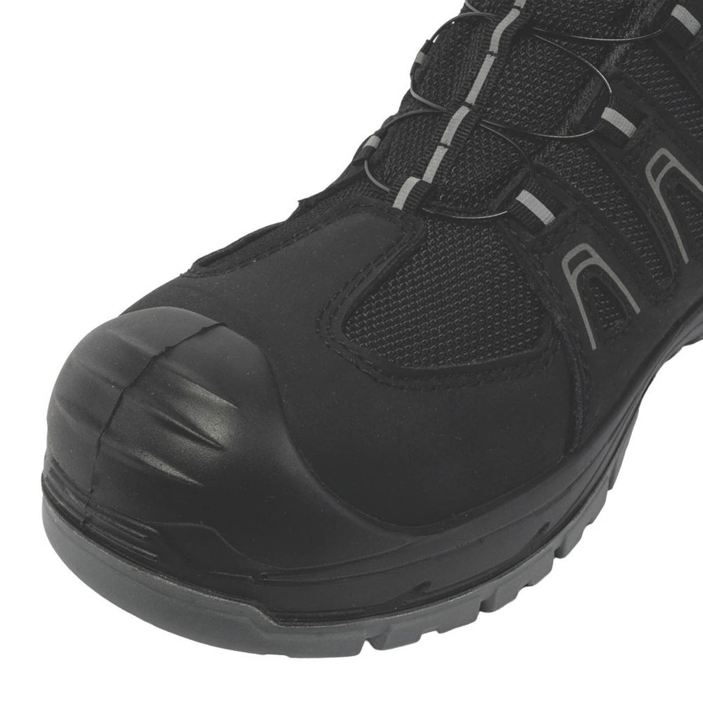 Apache Safety Boots Mens Wide Fit Black Waterproof Shoes Composite Toe Size 9 - Image 4