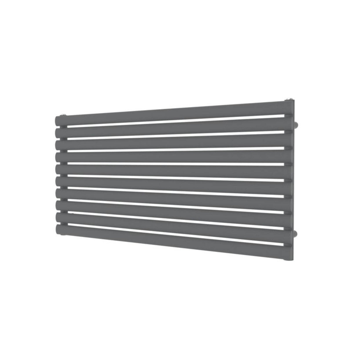 Flomasta  600mm x 1200mm 2626BTU Anthracite Horizontal Designer Radiator - Image 1