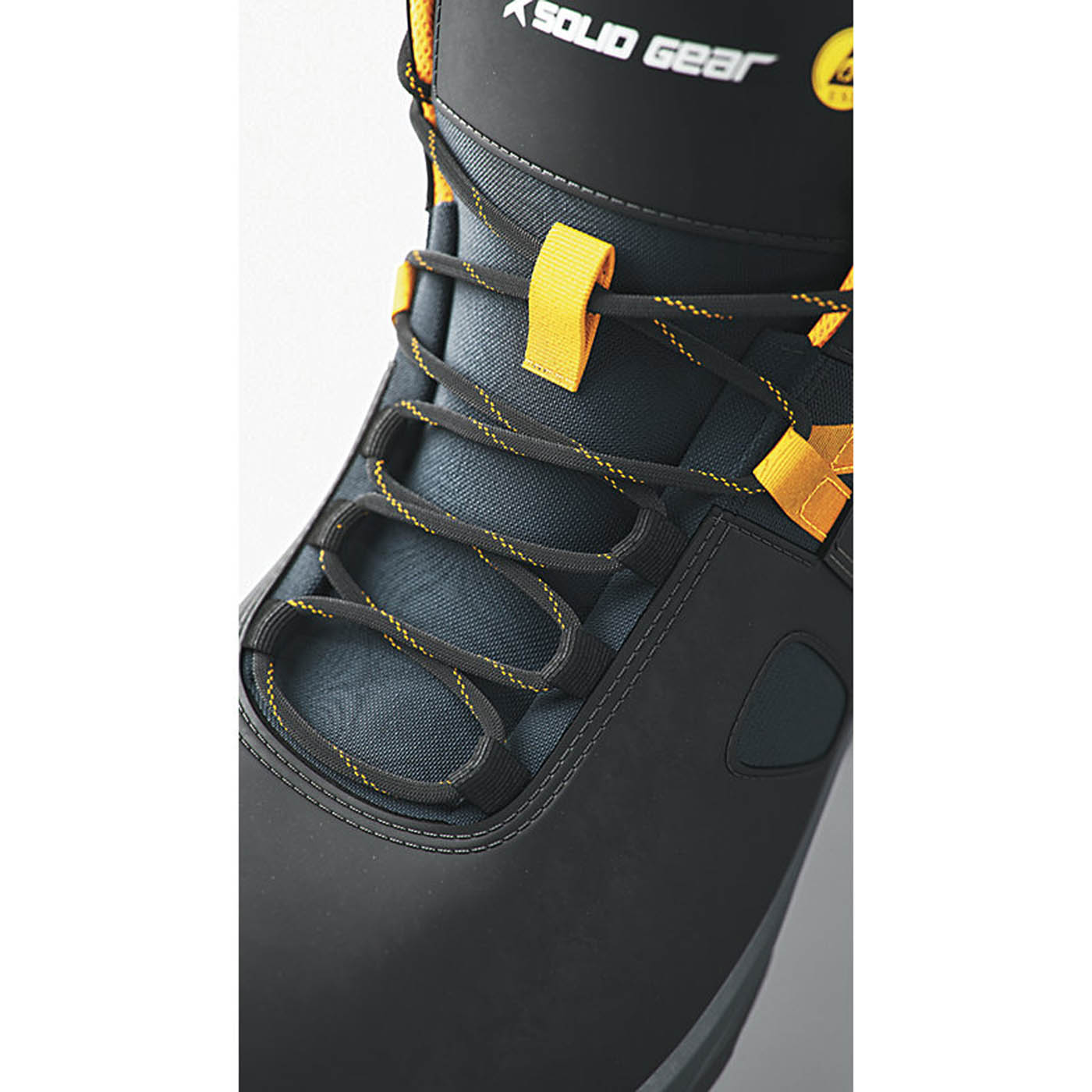Solid Gear Safety Boots Mens Standard Fit Black Metal Free Composite Toe Size 12 - Image 3
