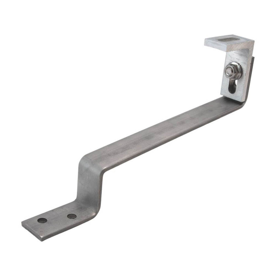 Solar Panel Slate Roof Hooks Adjustable Aluminium Steel High Quality 10 Pack - Image 1