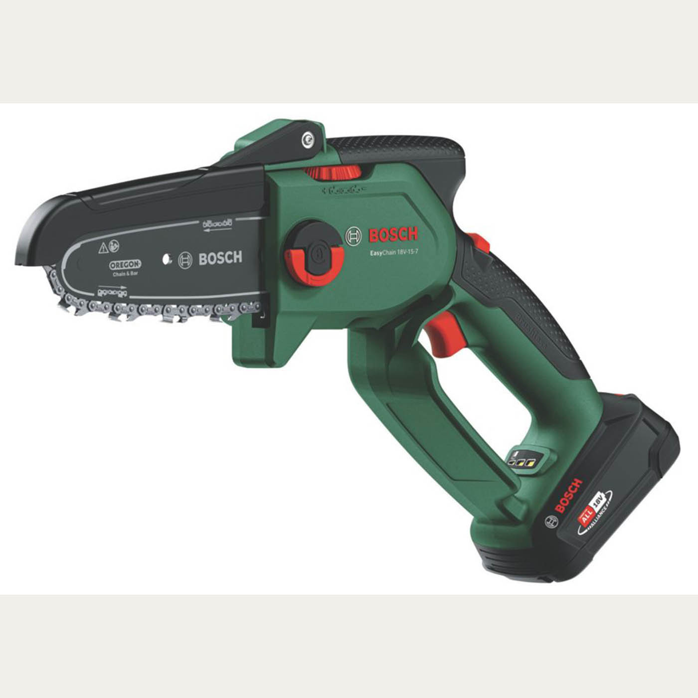 Bosch Mini Chainsaw EasyChain 18V-15-7 Cordless 18V 1 x 2.5Ah Li-Ion 15cm - Image 1