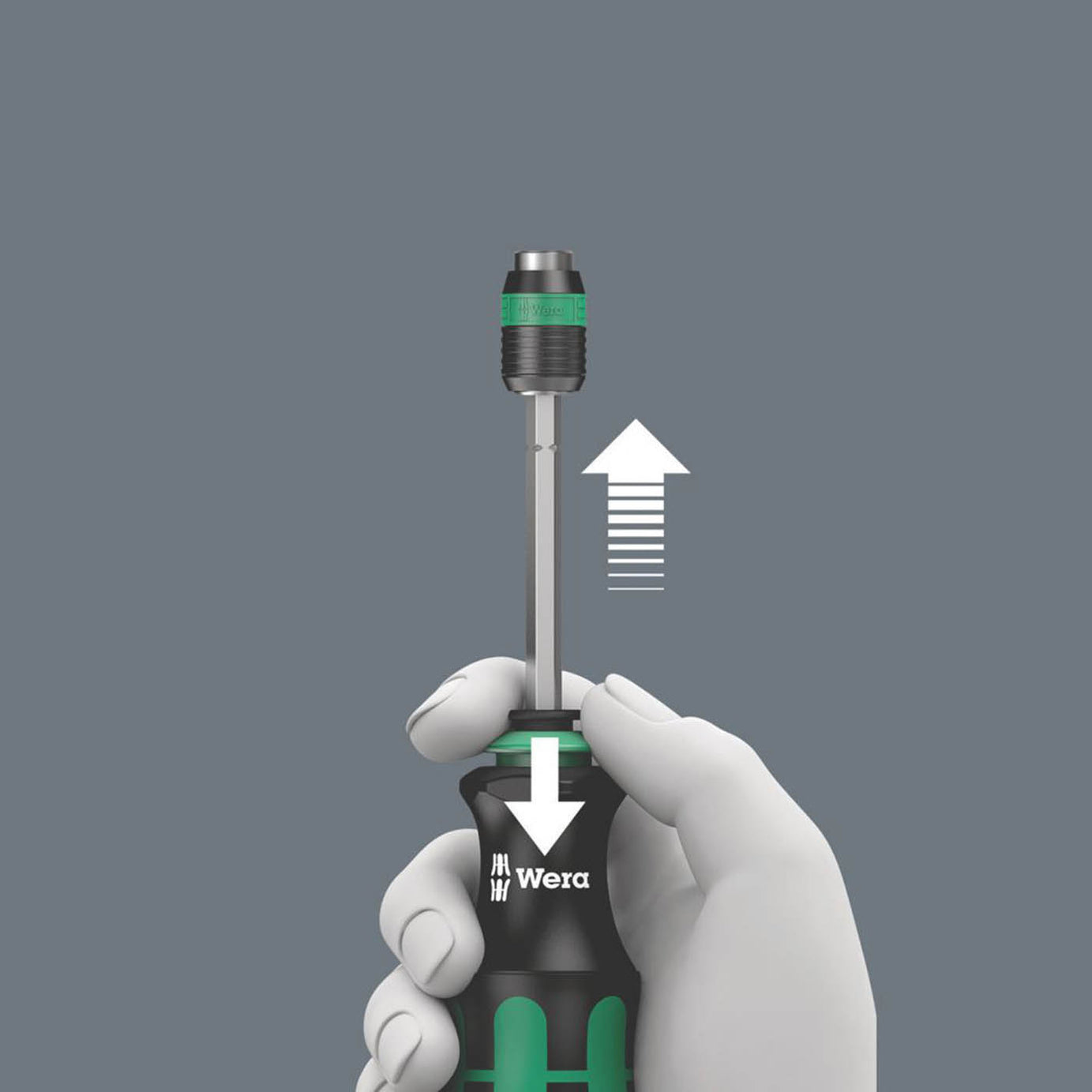 Wera Kraftform Kompakt 20 Interchangeable Screwdriver Set 7 Pieces - Image 5