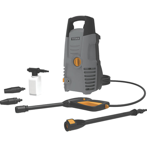 Titan High Pressure Washer Jet Corded Electric Car Boat Patio Cleaner 1.3kW 230V - Image 1