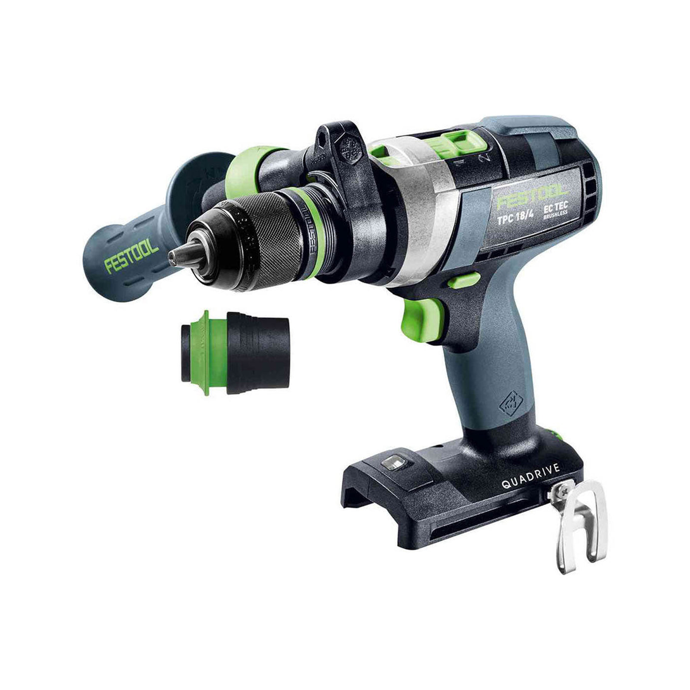 Festool Circular Saw Percussion Drill Angle Grinder Set Cordless 18V 2x5.0Ah - Image 8